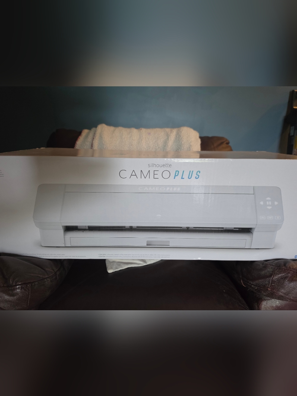 Silhouette CAMEO 4 PLUS Electronic Cutting Machine - White